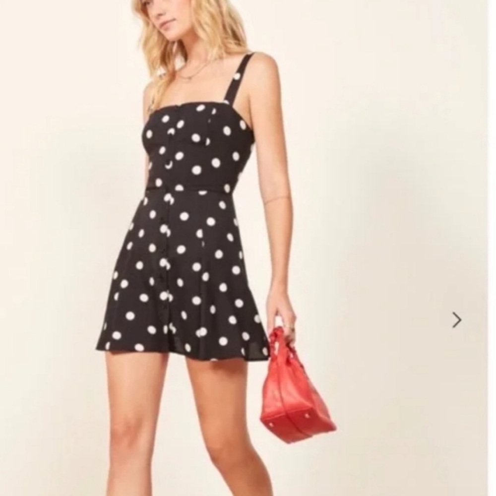 Reformation aralyn dress size 4